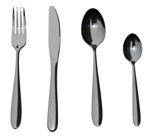 NNEDSZ Piece Stainless Steel Cutlery Set Knives Fork Spoon Teaspoon