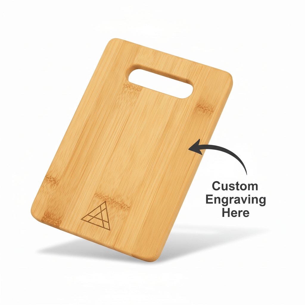 personalized bamboo bar cutting board with Personalized Engraving