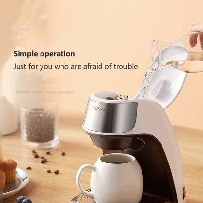 Compact Automatic Coffee Maker – Small Home & Office | Free Ceramic Cup Included-4
