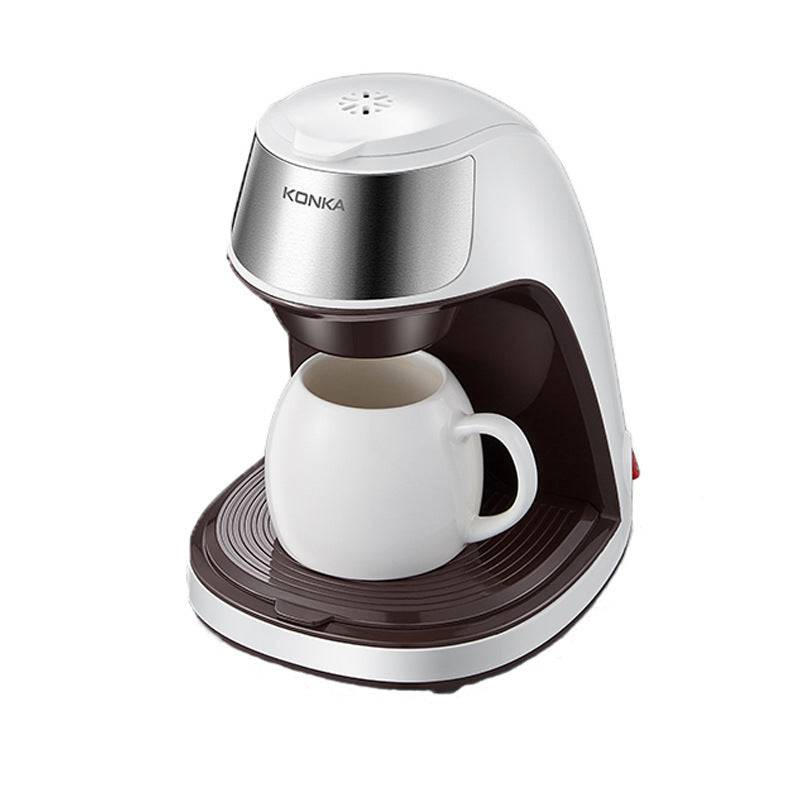 Compact Automatic Coffee Maker – Small Home & Office | Free Ceramic Cup Included-0
