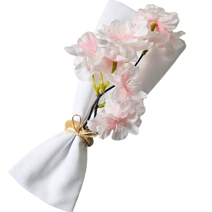Tiemi Cherry Blossom Branch Napkin Rings – Set of 4 | Maison Charlô