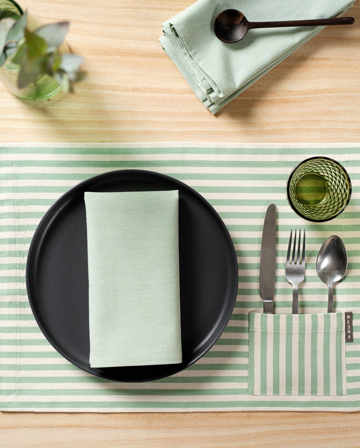 Cotton Cloth Placemats, Set of 4