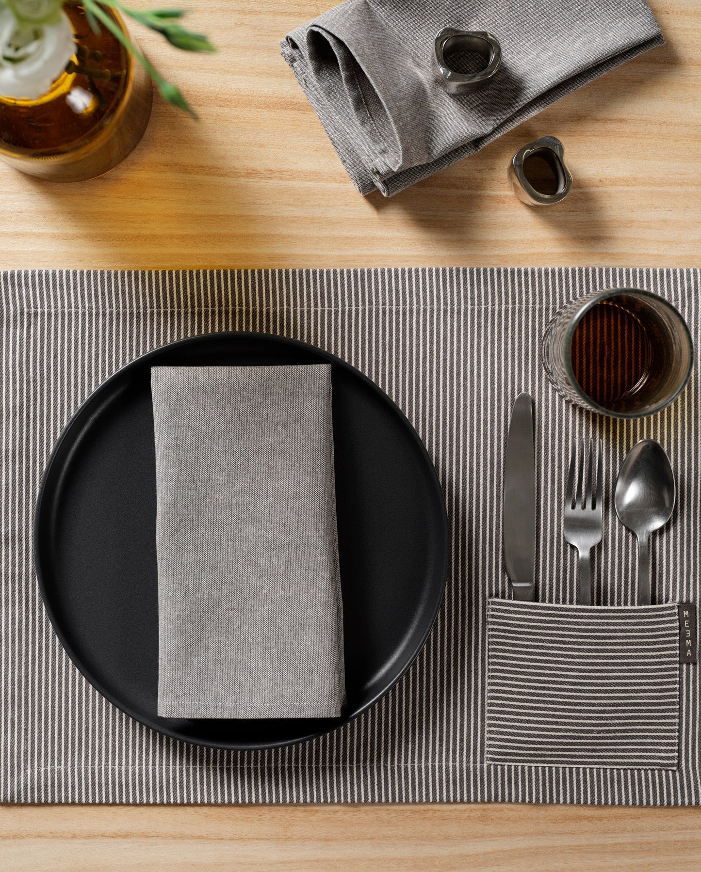 Cotton Cloth Placemats, Set of 4