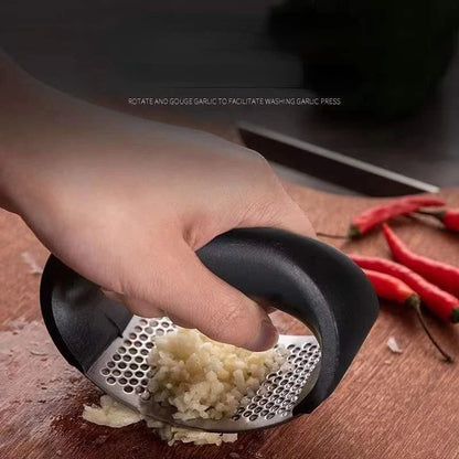 NNEOBA Garlic Press Crusher – Effortless Garlic Mincer