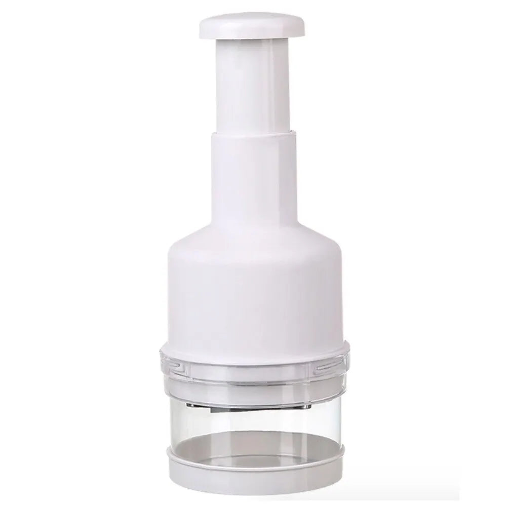 NNEOBA Stainless Steel Onion Chopper – Hand-Press Food Cutter & Slicer