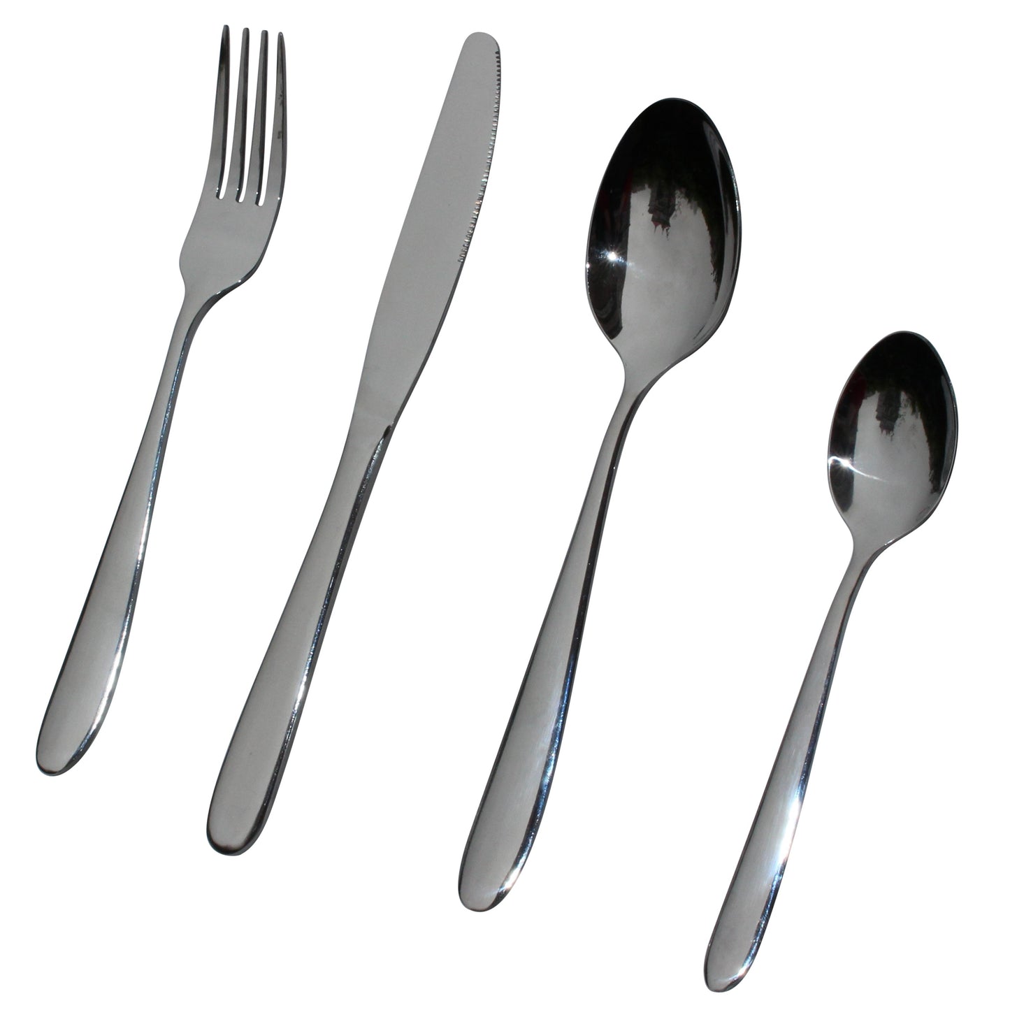 NNEDSZ Piece Stainless Steel Cutlery Set Knives Fork Spoon Teaspoon