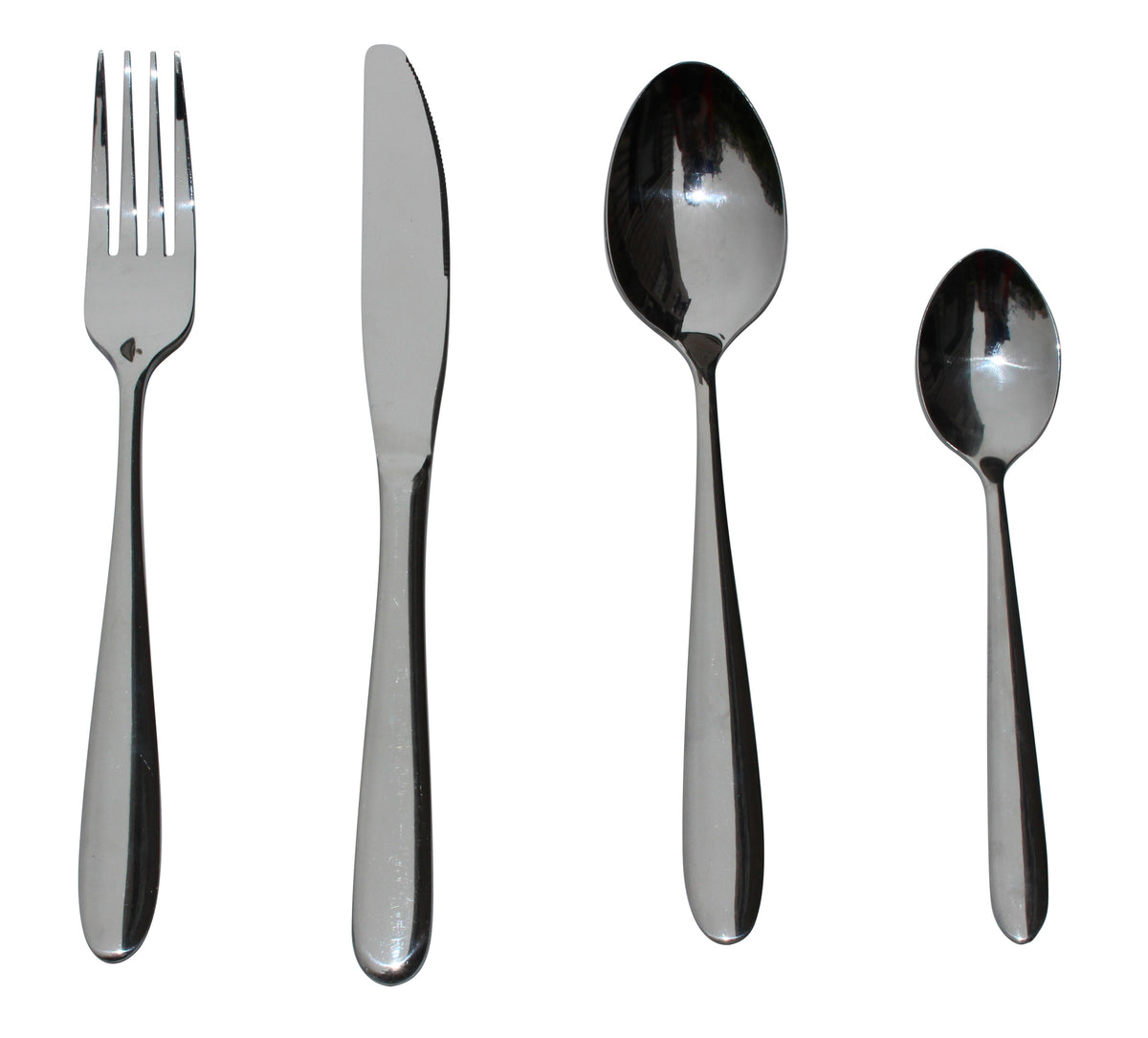 NNEDSZ Piece Stainless Steel Cutlery Set Knives Fork Spoon Teaspoon