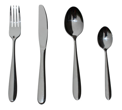 NNEDSZ Piece Stainless Steel Cutlery Set Knives Fork Spoon Teaspoon