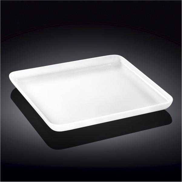 Set Of 3 Large White Square Dish 12" inch X 12" inch |