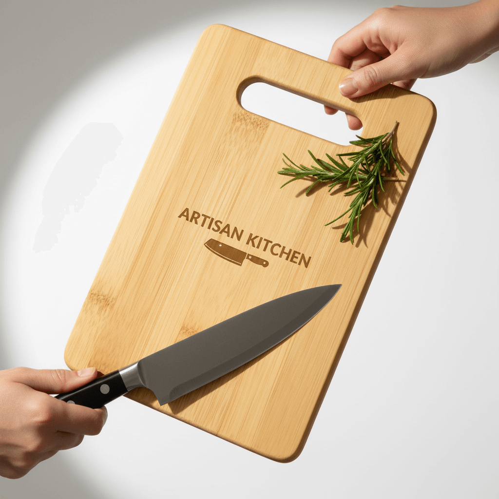 personalized bamboo bar cutting board with Personalized Engraving